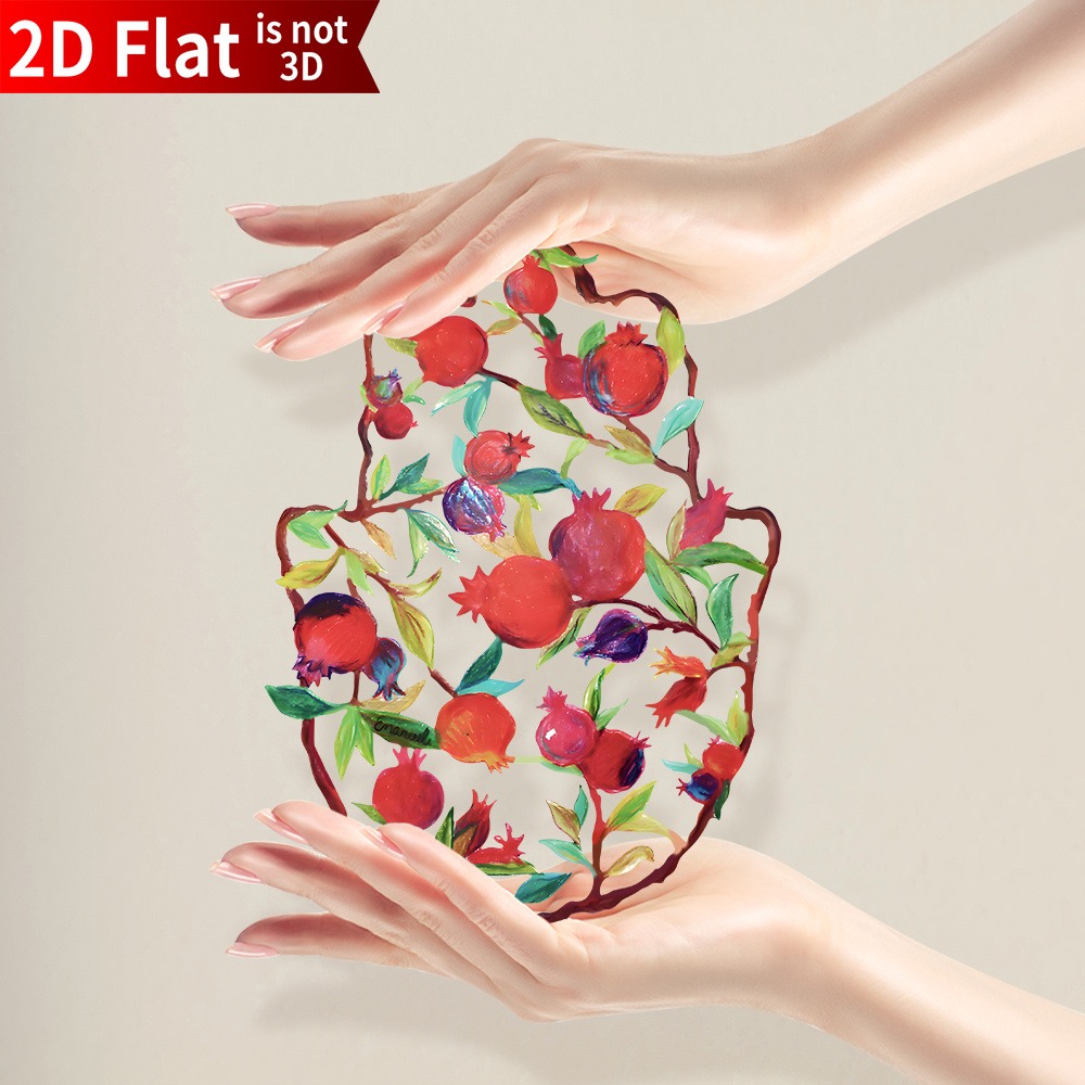 Home Decor Theme - CIFBUY งานศิลปะโลหะติดผนังรูปฮัมซา ลายตาปีศาจและดอกไม้ ของตกแต่งแขวนผนังสำหรับบ้าน ห้องนั่งเล่น ของขวัญ