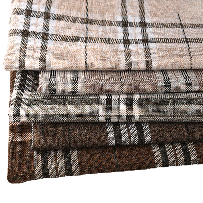 Linen Table Runner - ผ้าหุ้มโซฟา ผ้าลินินหนา ผ้าลินินเทียม ผ้าทำมือ ผ้าปูโต๊ะลายสก็อตแบบเก่า ผ้าลินิน