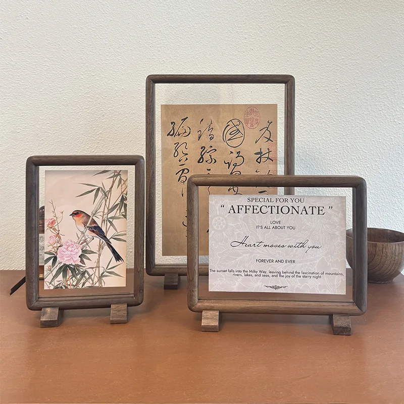 Bamboo Photo Frame - กรอบรูปแม่เหล็กสองด้าน ขนาด 6 นิ้ว และ 3