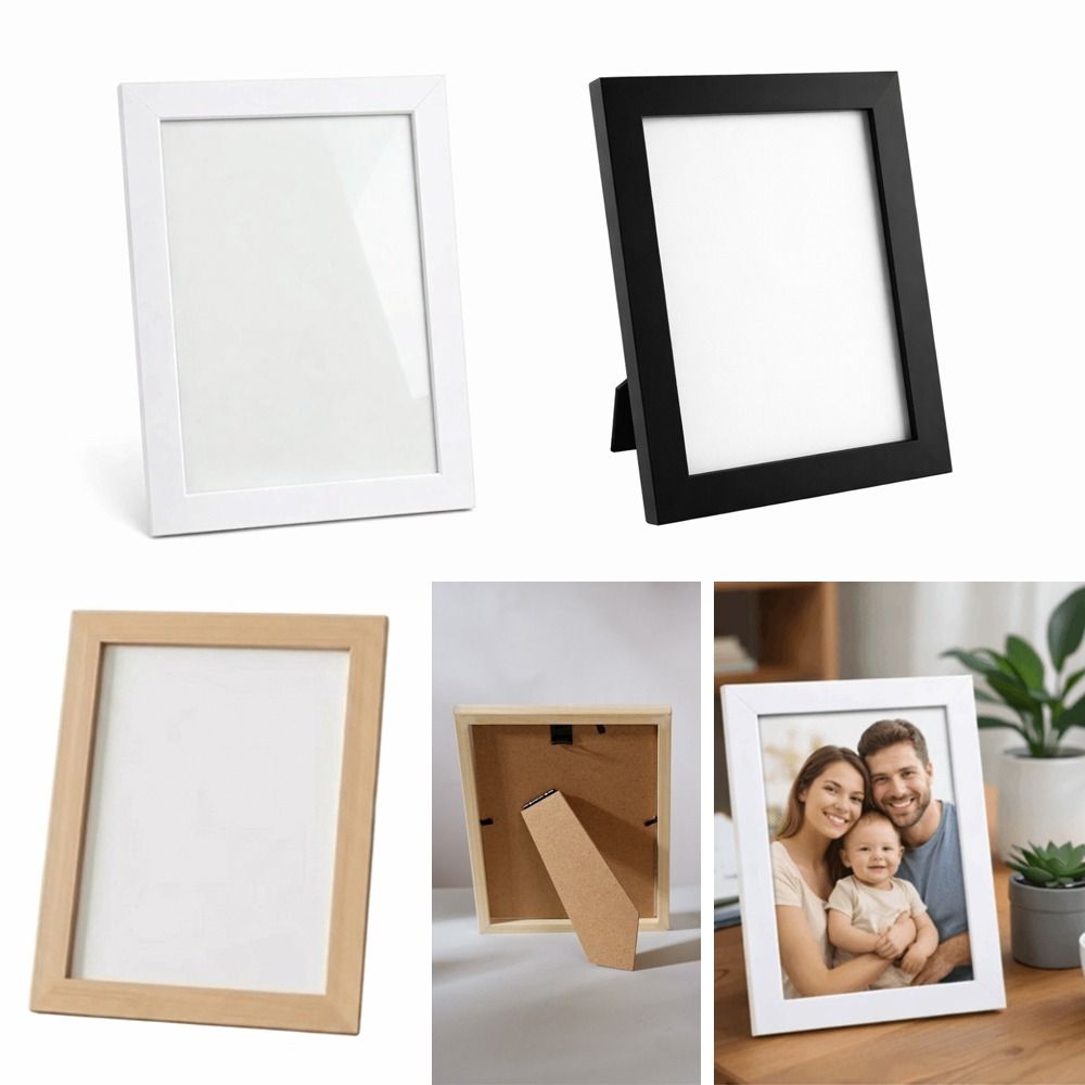 กรอบรูปไม้ขนาด 5/7/8 นิ้วแบบให - Bamboo Photo Frame บทวิจารณ์และราคา