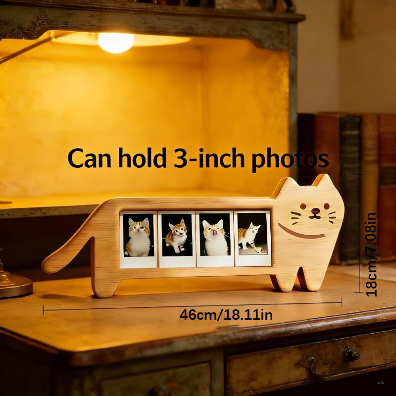 กรอบรูปไม้ รูปทรงสัตว์ กรอบรูป - Bamboo Photo Frame บทวิจารณ์และราคา