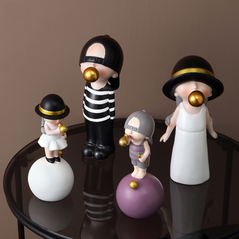 ARTLOVIN Nordicสไตล์Figurinesต - Home Decor Y2K บทวิจารณ์และราคา