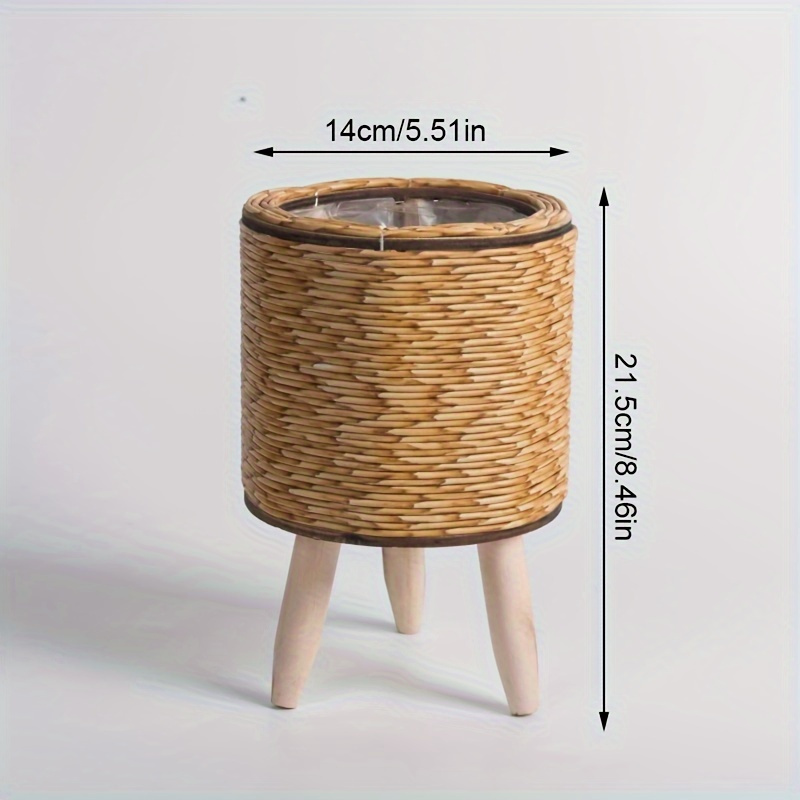 ตะกร้าหวายอเนกประสงค์สำหรับปลู - Rattan Plant Basket บทวิจารณ์และราคา