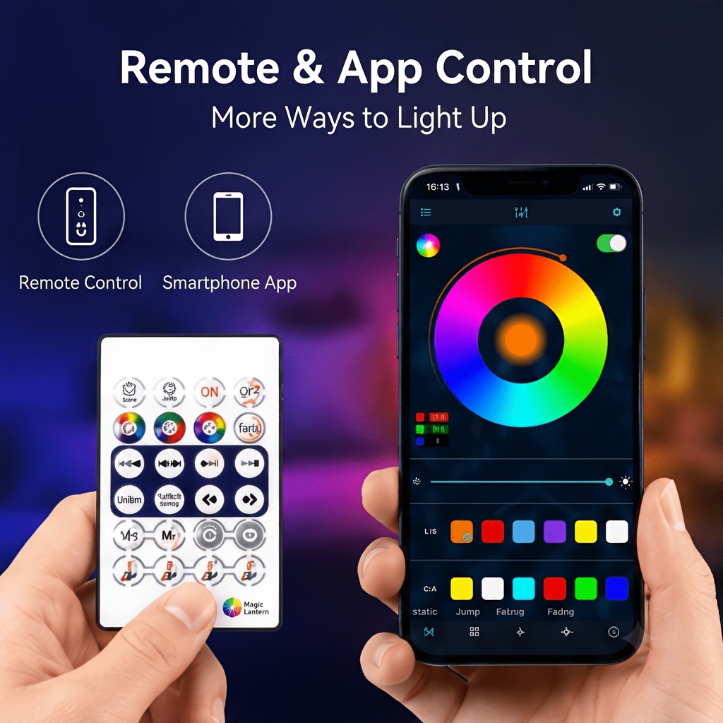 ไฟนีออน LED RGBIC แบบยืดหยุ่น  - Home Decor Free App บทวิจารณ์และราคา