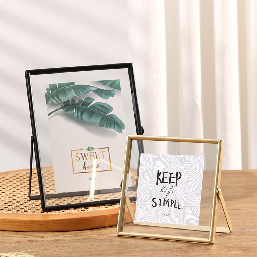 4/6/7/8/10 นิ้วกรอบรูปโลหะหน้า - Bamboo Photo Frame บทวิจารณ์และราคา