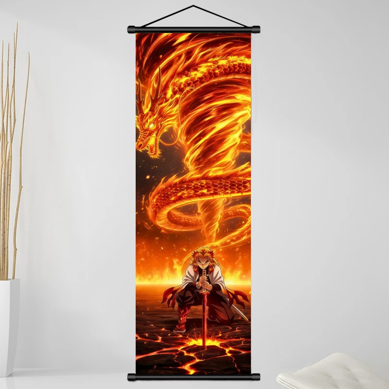 ผ้าพิมพ์ลายอนิเมะ Demon Slayer - Home Decor Theme บทวิจารณ์และราคา