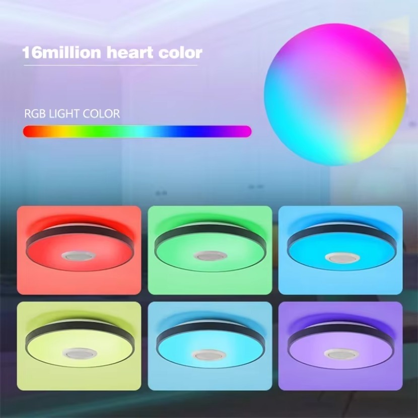 TUYA เพลงสมาร์ทโคมไฟเพดาน LED  - Home Decor Free App บทวิจารณ์และราคา