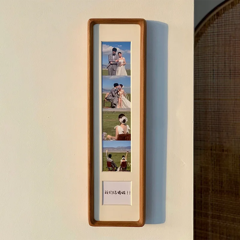 กรอบรูปไม้เนื้อแข็งทรงยาว ดีไซ - Bamboo Photo Frame บทวิจารณ์และราคา