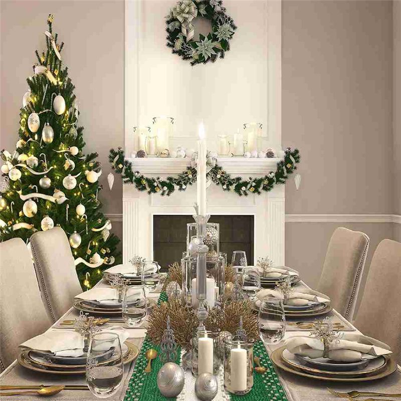 ผ้าปูโต๊ะสไตล์โบโฮฟาร์มเฮาส์ D - Linen Table Runner บทวิจารณ์และราคา