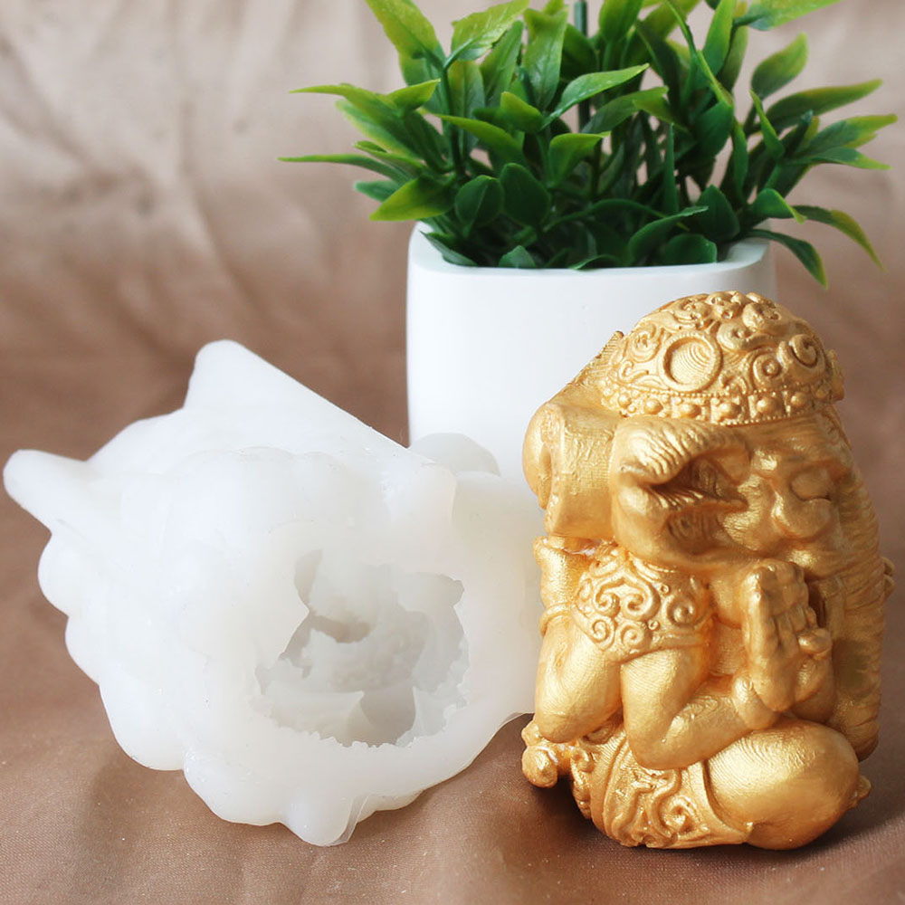 Hot 3D ประเทศไทยอินเดีย Ganesh - Home Decor Indonesia บทวิจารณ์และราคา